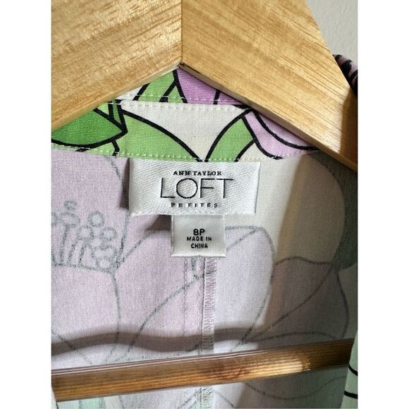 Ann Taylor spring floral corset and jacket sz 8 - Picture 4 of 7